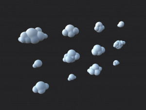 cloud pack Modèle 3D