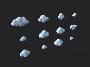 cloud pack 3D Model
