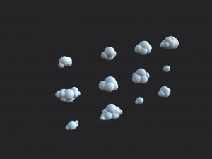 cloud pack Modèle 3D