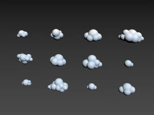 cloud pack 3D Model