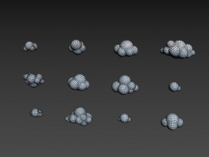 cloud pack Modèle 3D