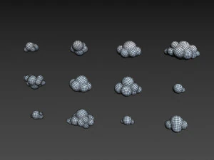 cloud pack 3D Model