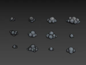 cloud pack 3D Model
