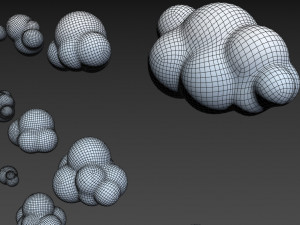 cloud pack Modèle 3D