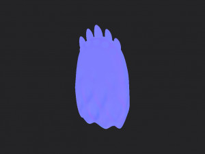 bear paws Modèle 3D