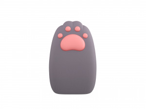 cat paws 3D 模型