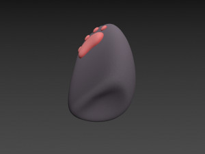 cat paws 3D 模型