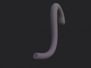 cat tail 3Dモデル