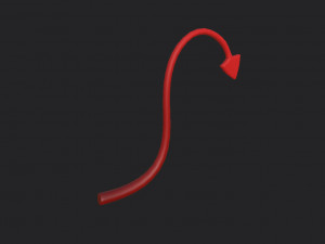 devil tail Modèle 3D
