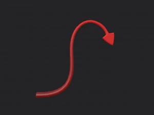 devil tail 3D Model