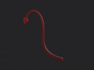 devil tail 3D Model