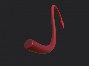 devil tail Modèle 3D