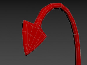devil tail Modèle 3D