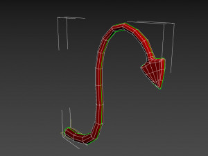 devil tail Modèle 3D