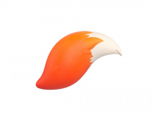 fox tail 3D Модель