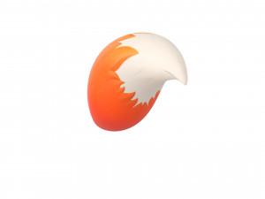 fox tail 3D Модель