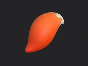 fox tail 3D Model