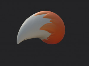 fox tail 3D Модель
