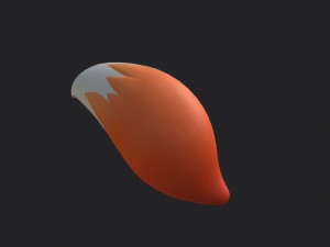 fox tail 3D Модель