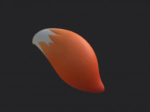 fox tail 3D Model