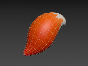 fox tail 3D Модель