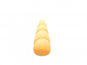 unicorn horn Modelo 3D