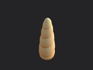 unicorn horn 3D Model