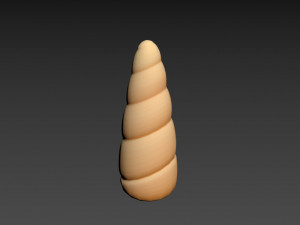 unicorn horn Modelo 3D