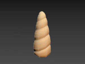 unicorn horn 3D Model