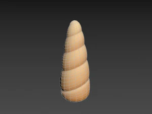 unicorn horn 3D Model