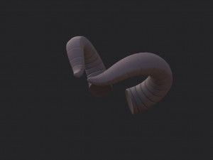 demon horn Modelo 3D
