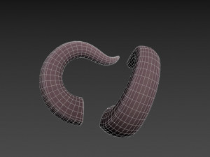 demon horn Modelo 3D