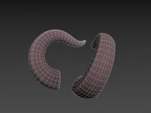 demon horn 3D Model