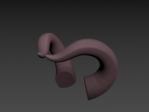demon horn Modelo 3D