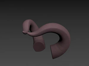 demon horn 3D Model