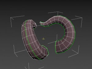 demon horn Modelo 3D
