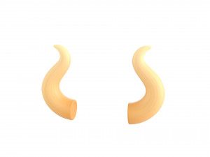 bull horn 3D Model