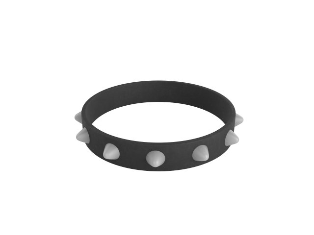 spike collar 3D Model .c4d .max .obj .3ds .fbx .stl .blend 