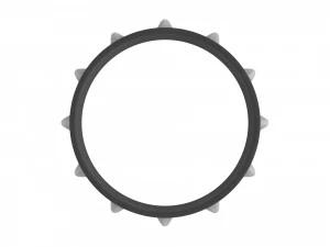 spike collar 3D Model