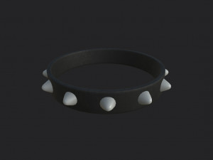 spike collar 3D Model