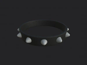 spike collar 3D Model