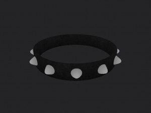 spike collar 3D Model