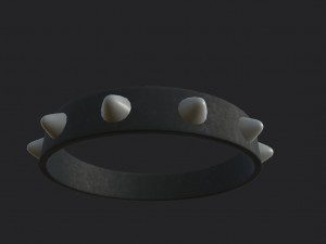 spike collar 3D Model