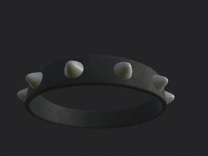 spike collar 3D Model