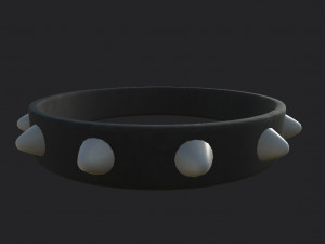 spike collar 3D Model