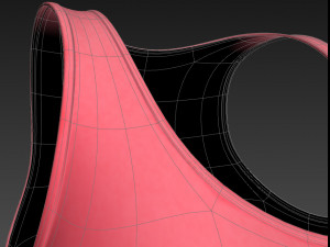 sport bra Modelo 3D