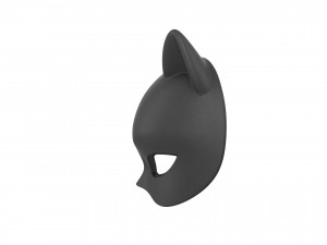 cat mask Modelo 3D