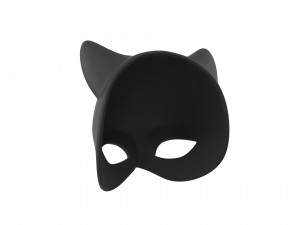 cat mask Modelo 3D