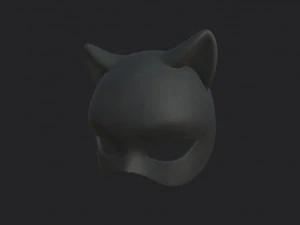 cat mask 3D Model