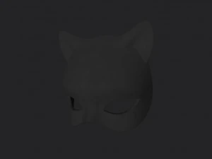 cat mask 3D Model